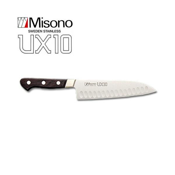 ミソノ UX10 三徳サーモン 180mm No.751 ミソノ UX10 No.751 三徳 サーモン 180mm Misono 中金H : 農業用品販売