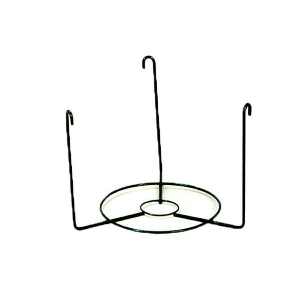 DXボールプランタースタンド用鉢皿ホルダー 鉢皿を組み合わせて使用することにより、水やりの時、水がこぼれないので室内での仕様が可能になります。色：緑