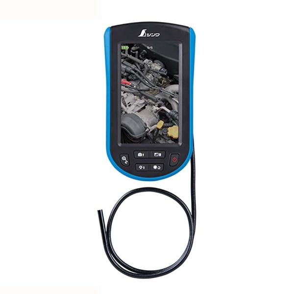 特長高解像度のカメラで撮影大型カラー液晶で確認可能。超小型カメラヘッドと細長いカメラケーブルで狭い箇所への挿入、撮影可能。microSDカードに記録した動画や静止画はパソコンに取り込み可能。仕様●カメラヘッド径：5.2mm●ケーブル方式：本...