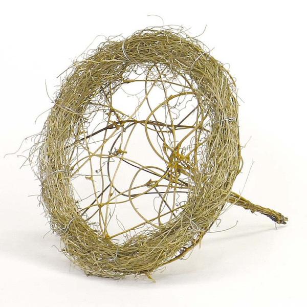 メーカー名：エスジーワンダーゾーンブーケホルダー L132-602057-0　4951169880209　材質：天然素材、ワイヤーサイズ：φ20×L20cm入数：10個