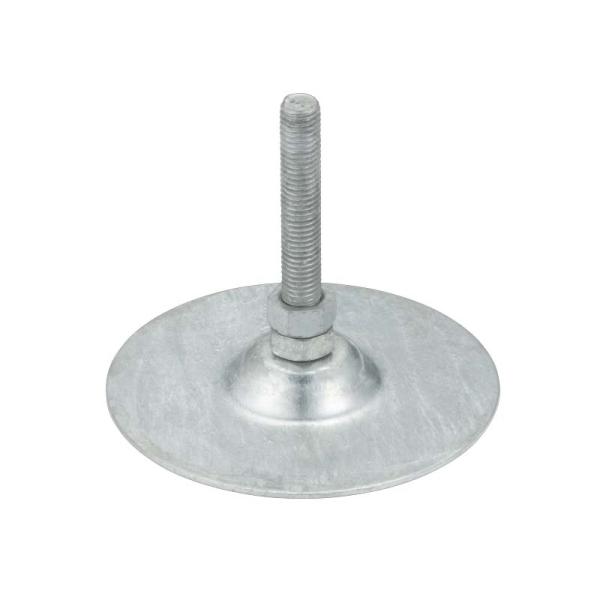 レベルアジャスター 100mm 穴なし KC-275-D-4N タキゲン アジャスター 
