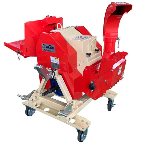 ※こちらの商品は重量物になります。　お荷受けの際はフォークリフト等重機をご準備いただけますよう、お願いいたします。粉砕性能が更に向上し、最大粉砕可能径が170mmに！トラクターPTO駆動のナイフ式「ドラコン PTO-1701N」です！全機種...