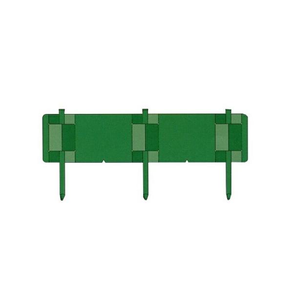 寸法：0.6×435×1815mm重量：4.06kg材質：亜鉛メッキ鋼板本体のみ。支柱別売。10枚組での販売です。○部材が鋼板と支柱だけなので、簡単迅速に組み立てられ、かつ支柱の先端部は特殊加工により垂直に打ち込み易くなっております。　また...
