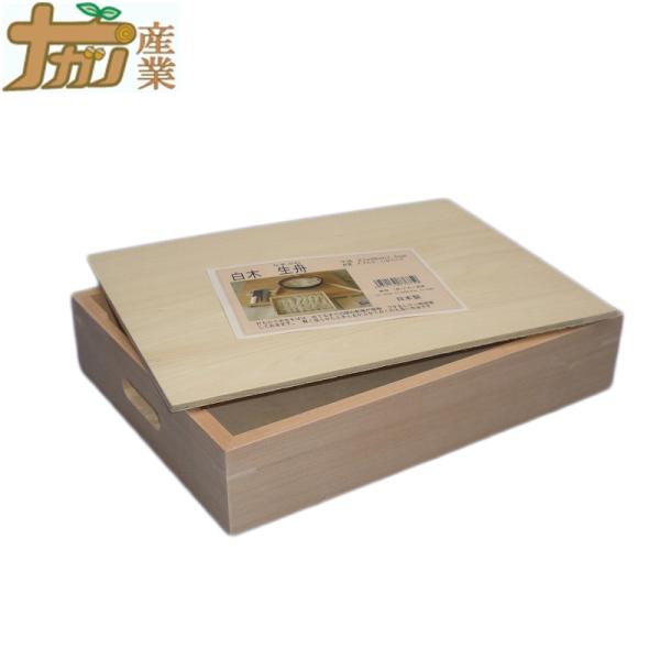 生そばを乾燥させないための桐製そば入れ箱です。固めに絞ったふきんをかぶせておくとよりよい保管ができます。※フタと天板にはシナベニヤ、枠にはスプルスを使用してます。●仕様サイズ：27×36×高さ7.5cm