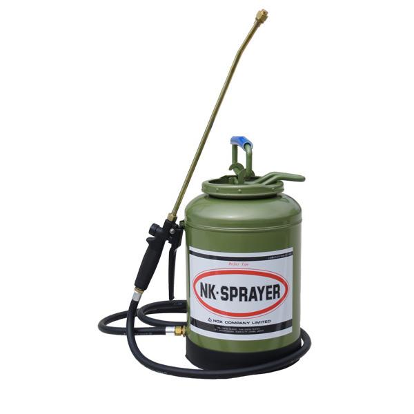 噴霧器 NKスプレヤー 8L 鉄製タンク エア抜き金具付き 付着防止材散布 