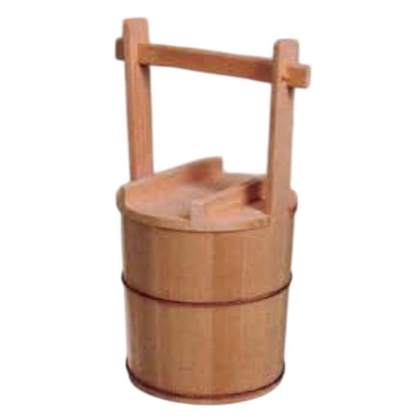 地鎮祭用品 手水桶ふた付 さわら NO.753 直径24cm 神様 仏教 神仏 仏