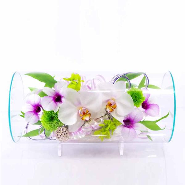 ボトルフラワー 森のグラスブーケ お供え用 オーキッド 12ｘ25cm 洋蘭 生花をドライ加工 プリザ 色がシック お供え などにも 最大5年美しい花姿 宮y D Buyee Buyee 日本の通販商品 オークションの代理入札 代理購入