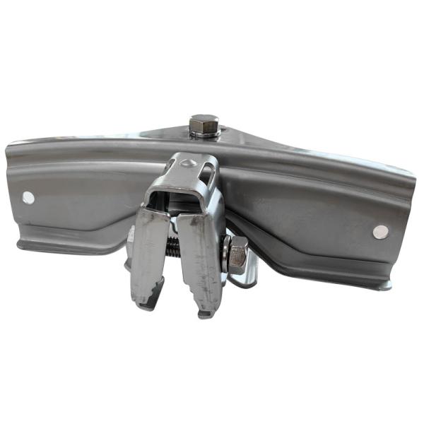 板金工具　屋根工事　雪止め ステンレス製 ブラック ハンドガード 中（2本止） 板金工具 屋根工事 雪止め ステンレス製 ブラック ハンドガード