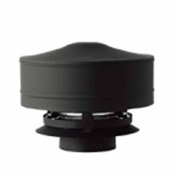 径150mm Ｈ笠煙突 2個 ホンマ製作所 黒耐熱煙突 H笠 煙突径150mm の通販