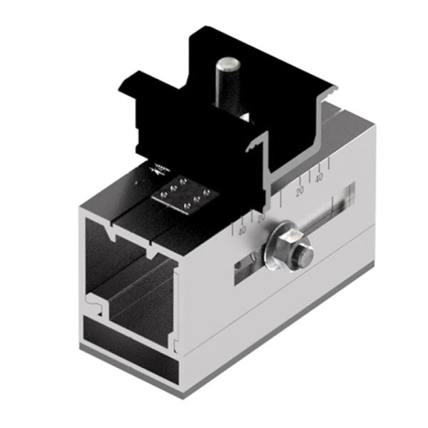 太陽光パネル架台金具 重ね式折板 KSホールドライト R1タイプH35用 10個入 EH014 15000755 太陽電池モジュール 端部中間兼用 ダイドーハント 代引不可