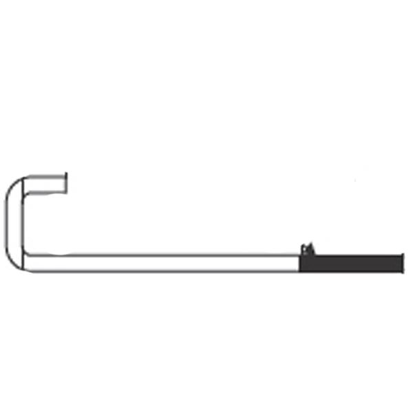 補強金物 アングルブラケット L型 L-360-W 360×240 ドブメッキ 10個入