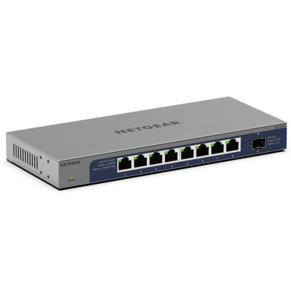 NETGEAR GS108X-100JPS ギガビット8ポート 10G SFP+ 1スロット