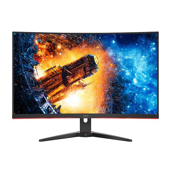 在庫目安 あり Aoc C32g2ze 11 ゲーミング液晶ディスプレイ 31 5型 19 1080 Hdmi Displayport ブラック スピーカー なし Plus Yu 通販 Paypayモール