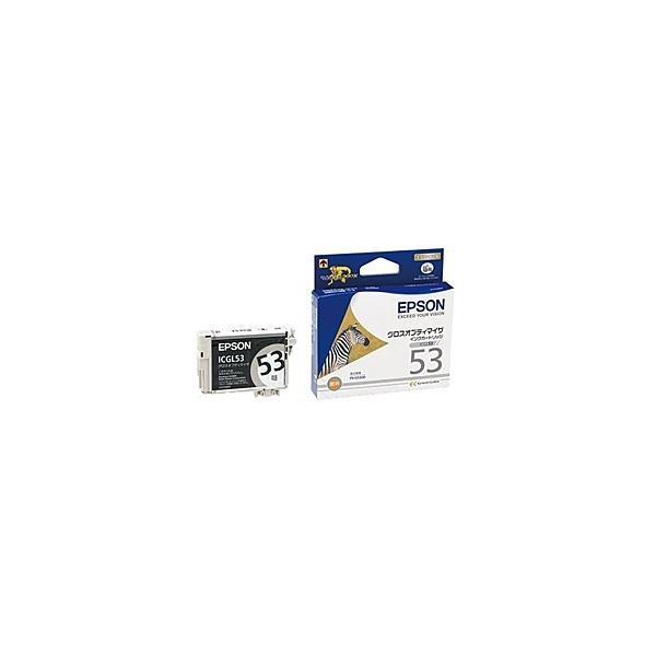EPSON ICGL53 メーカー純正 インクカートリッジ グロスオプティマイザ (PX-G5300用)