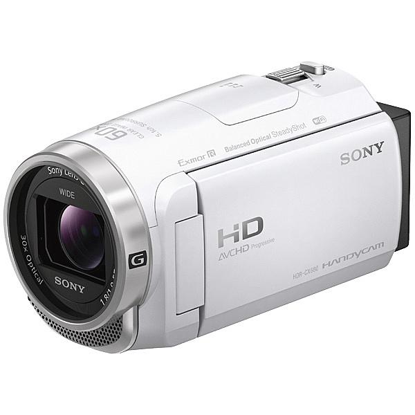 SONY(VAIO) HDR-CX680/W デジタルHDビデオカメラレコーダー Handycam 