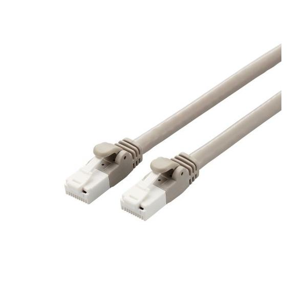 ELECOM LD-GPAT/LG3/RS LANケーブル/ CAT6A対応/ EU RoHS指令準拠/ 爪折れ防止/ 簡易パッケージ仕様/ 3.0m/ ライト…