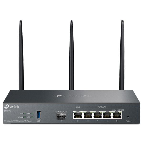 TP-LINK ER706W(EU) Omada AX3000 �M�K�r�b�gVPN���[�^�[ ���i�摜