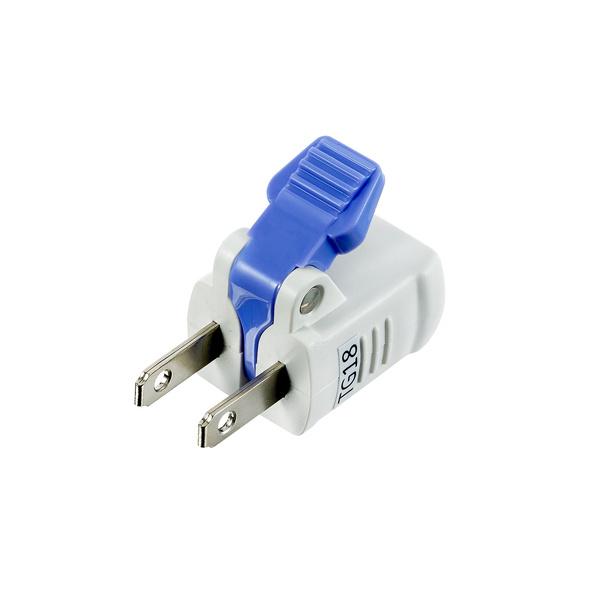 ELPA RTP-303B(W) 楽に抜けるアダプター 3個セット ホワイト