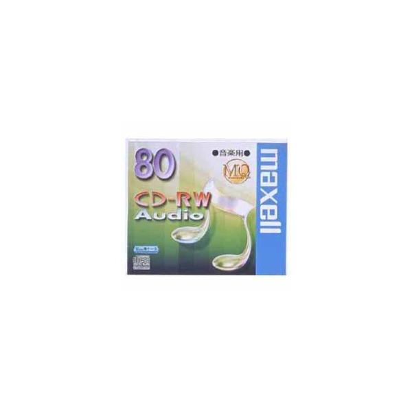 Maxell CDRWA80MQ.1TP 音楽専用CD-RWメディア 80分 1枚ケース入り