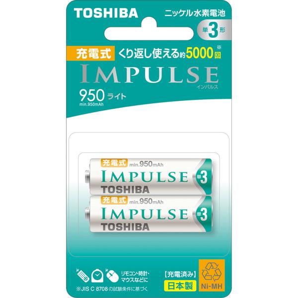 ���� TNH-3LE 2P �[�d���j�b�P�����f�d�r�C���p���X (IMPULSE) ���C�g�^�C�v �P3�`2�{ ���i�摜