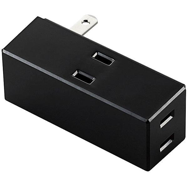 他サイト： ELECOM T-TR04-2300BK サイドタップ/ 3個口/ ブラックの商品画像