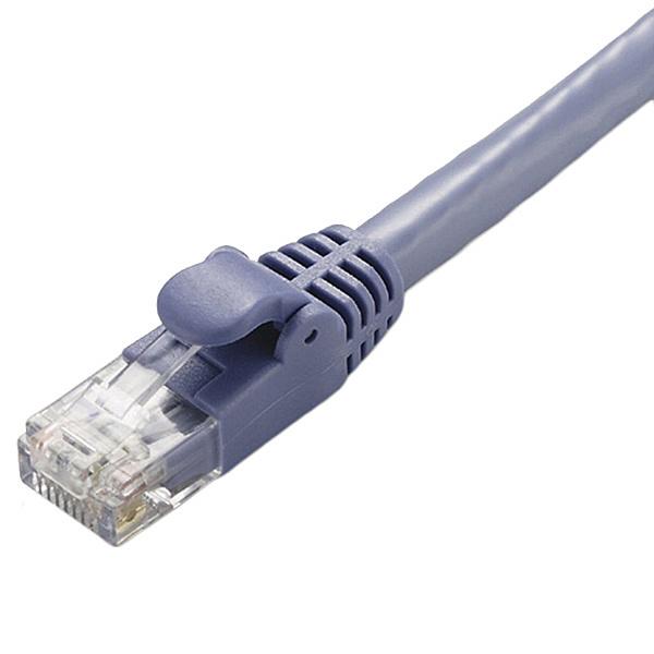 ELECOM LD-GPA/BU015 LANケーブル/ CAT6A準拠/ スタンダード/ 0.15m/ ブルー