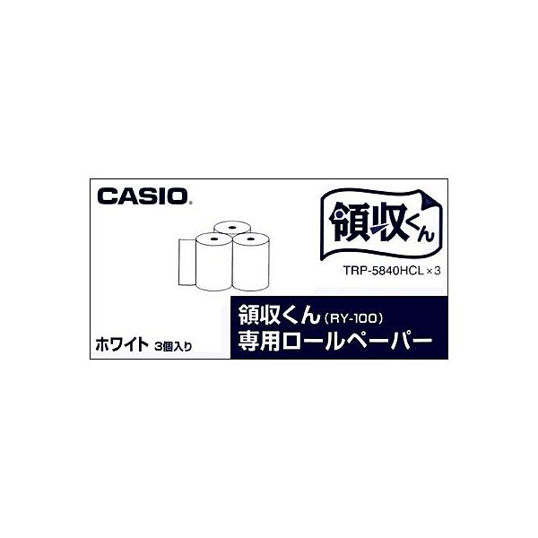 CASIO TRP-5840HCLX3 RY-100用ロールペーパー