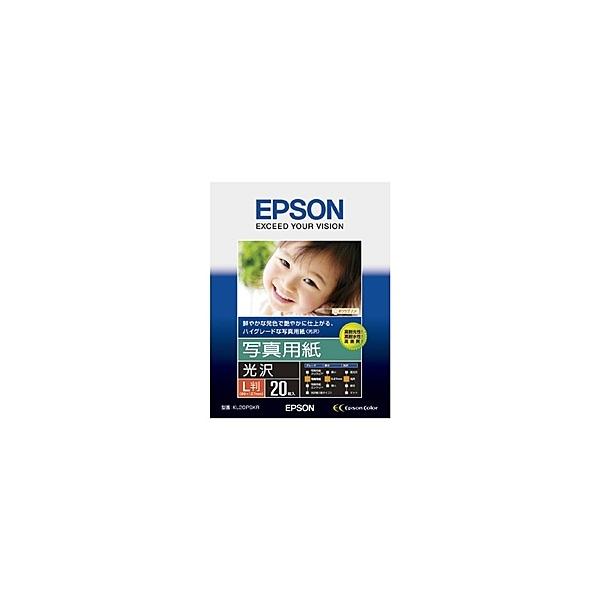 EPSON KL20PSKR 写真用紙<光沢> (L判/ 20枚)