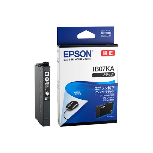 EPSON IB07KA ビジネスインクジェット用 インクカートリッジ（ブラック）/ 標準インク/ 約350ページ対応