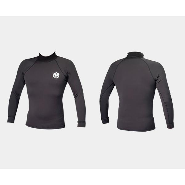 日本製 メロー インナー 長袖 極暖 メンズ レディース 男女兼用