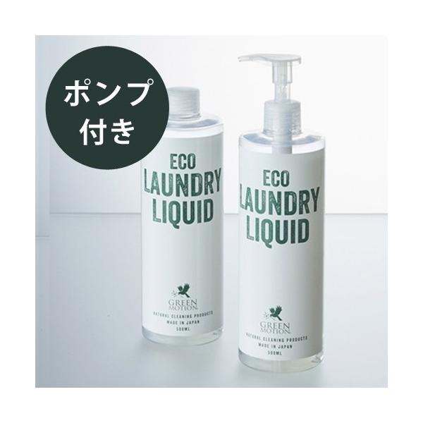   GR p GR h[ Lbh O[[V 500ml |vt ECO LAUNDRY LIQUID GREEN MOTION