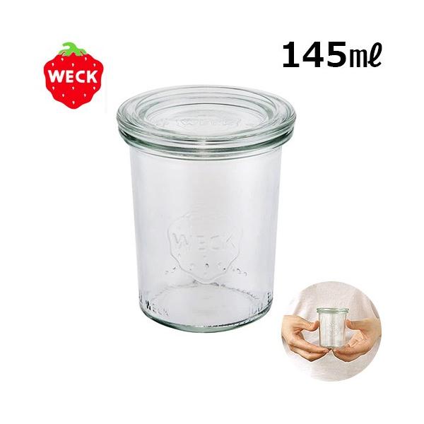 �ۑ��e�� �K���X weck �L���j�X�^�[ �E�F�b�N �~�j�@���[���h�V�F�C�v WE-760 [ 145ml ] WECK MINI MOLD SHAPE �{�́{�t�^