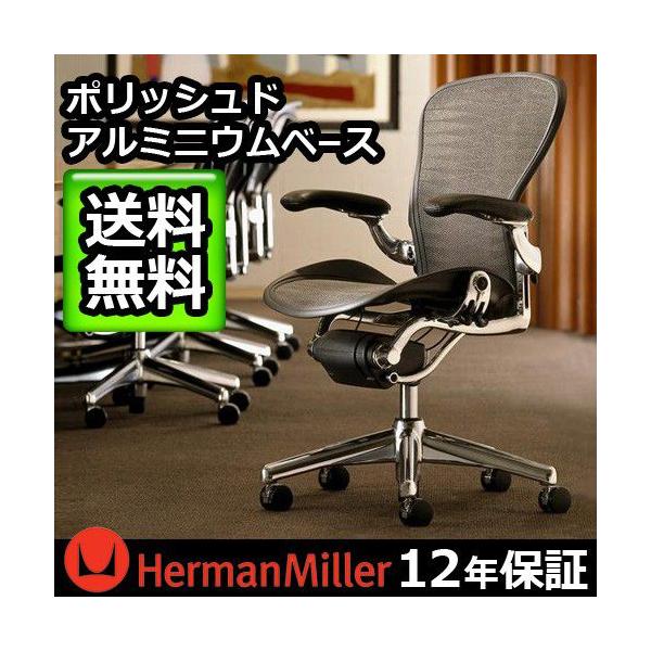 アーロンチェア ポスチャーフィットフル装備 ポリッシュドアルミニウム