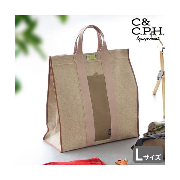 トートバッグ 大きめ カナパ ツール バッグ Lサイズ C＆C.P.H.