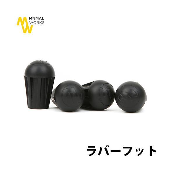 ~j}[NX o[tbg 4Zbg MINIMAL WORKS RUBBER FOOT MGAC-FT400-GO1B