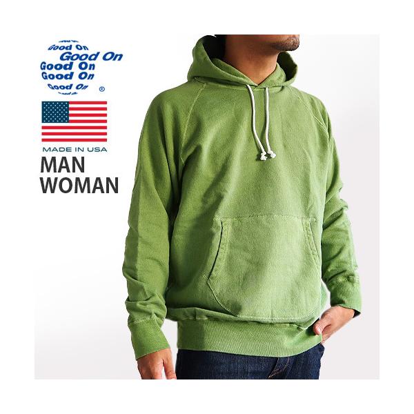GOOD ON（グッドオン） パーカー 無地 Good On RAGLAN PULLOVER HOOD