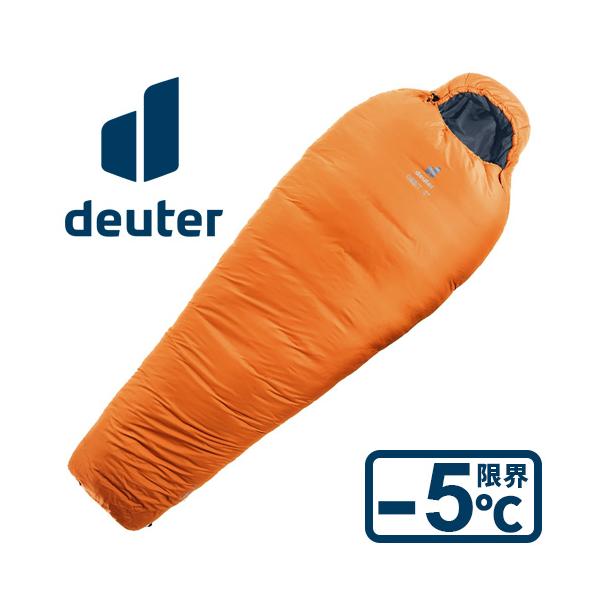 deuter（ドイター） 寝袋 シュラフ マミー型 キャンプ 車中泊 DEUTER