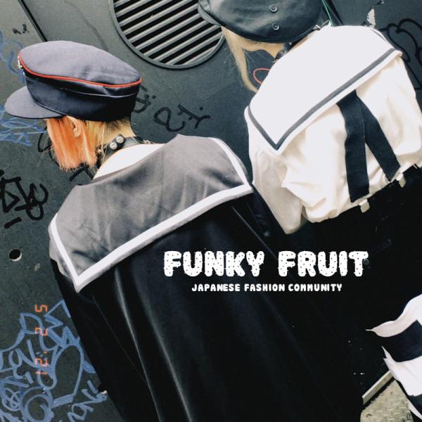 Funky Fruit F F T Collection ジャージ生地セーラー襟bigブルゾン メール便不可 Ttp734 07n Ttp734 Funky Fruit 通販 Yahoo ショッピング