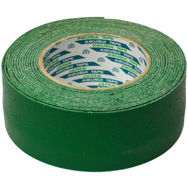 道路や駐車場等に用いられるラインテープ。道路のレーン表示や整列、通行区分表示、駐車スペース表示などに適しています。反射ビーズが基材に練り込まれていますので反射ビーズ露出後は車のライト等を反射します。メーカー：菊水テープ株式会社型番：キクライ...