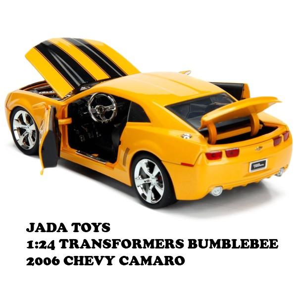 Jada Toys ジェイダトイズ Transformers Bumblebee 06 Chevrolet Camaro トランスフォーマー バンブルビー ダイキャスト ミニカー 06 シボレー カマロ Buyee Buyee Japanese Proxy Service Buy From Japan Bot Online