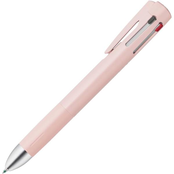 ブレン ゼブラ 多機能ペン ブレン4＋S 0.7mm シェルピンク B4SA88-SHP