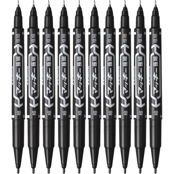 マッキー ゼブラ ZEBRA 油性ペン マジックペン ハイマッキー 黒 10本