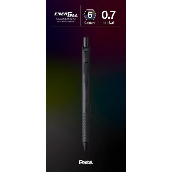 ぺんてる（Pentel） ゲルインキボールペン エナージェル ブラック