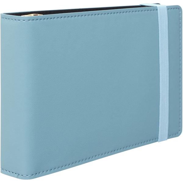 他サイト： マルマン ルーズリーフ バインダー ミニサイズ ジウリス 3穴 ブルー FM71-02の商品画像