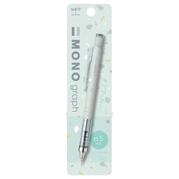 トンボ鉛筆 TOMBOW DPA-142B 限定 シャープペンシル モノグラフ シアーストーン ミストグリーン 0.5mm メール便発送