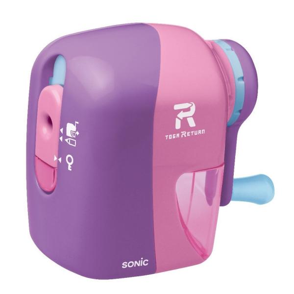 【⠀特価！新品未使用】アレッシー鉛筆削り ロドリゴ・トーレスデザイン ソニック 鉛筆削り トガリターン 手動鉛筆削り バイオレット EK7022V
