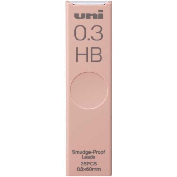 数量限定 三菱鉛筆 シャープペン替芯 替芯ユニ 0.3mm 25本入り HB チークパレット メール便発送