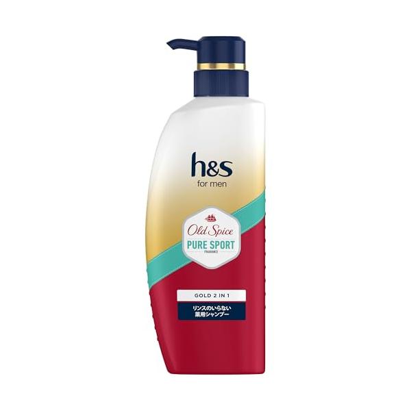 h&s for men ゴールド 2in1 オールドスパイス ピュアスポーツの香り