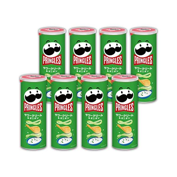 他サイト： プリングルス ケロッグ プリングルズ サワークリーム&amp;オニオン M缶 105g×8個の商品画像