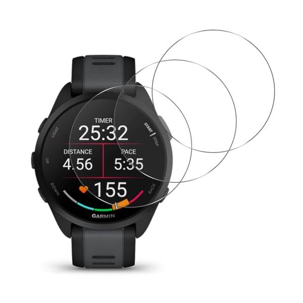 【3枚セット-高 品質】対応 Garmin Forerunner 165 Music/ 165 ガラスフィルム 保護フィルム 画面保護シート 液晶シール カバー 液晶保護 ソフト 3D